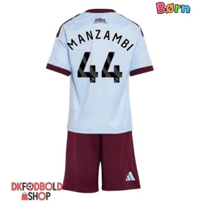 Aston Villa Johan Manzambi #44 Tredje trøje Børn 2026-27 Kort ærmer (+ korte bukser)